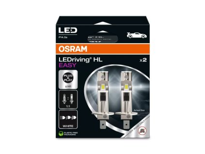 247435 led h1 12v hl easy set 2ks led osram