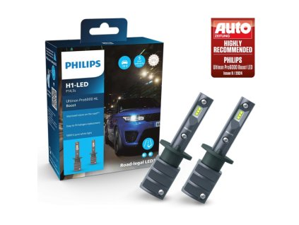 250095 2ks led h1 ultinon pro6000 hl boost philips