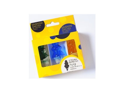 126783 blistr 3 zarovky stromek barevny 20v 0 1a