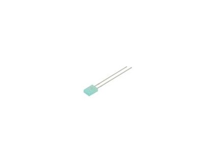 219076 led zelena obdelnikovy 5 18x2 23x8mm 4 78mcd 110 20ma