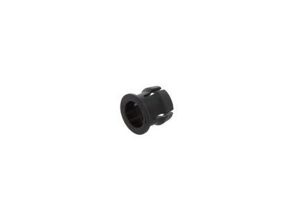 225431 objimka pro led 5mm jednodilne cerna ul94v 2 l 6 3mm