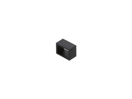 225433 objimka pro led dvoudilne cerna ul94v 2 l 7 6mm polyamid