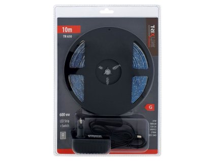 253195 led pasek 24w 2700k 10m s vypinacem trixline trixline tr 650