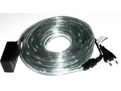 79482 svetelny kabel led 10m plus napajec plus ovladac barva modra