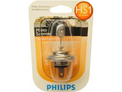 7323 philips zarovka hs1 vision moto 55w 12636bw