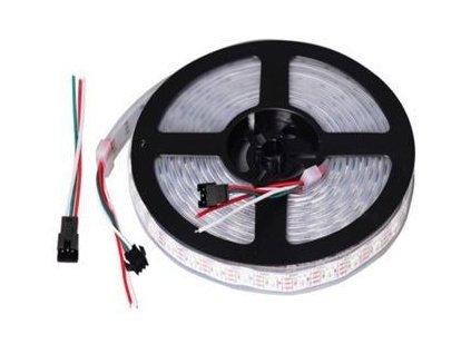 13590 led pasek rgb digitalni 5v ws2812b 60x led5050 m ip65 baleni 5m