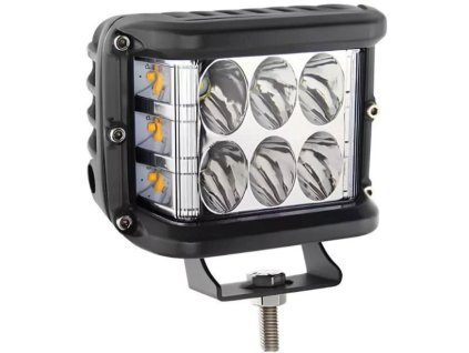 255123 pracovni svetlo led 10 30v s postrannim stroboskopem