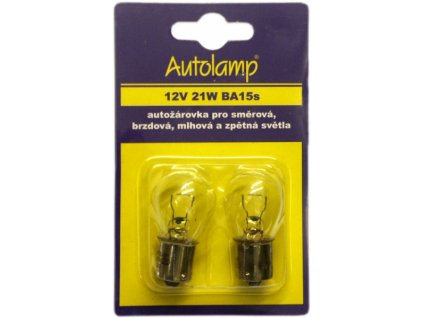 7449 zarovka autolamp 12v 21w ba15s blistr 2ks