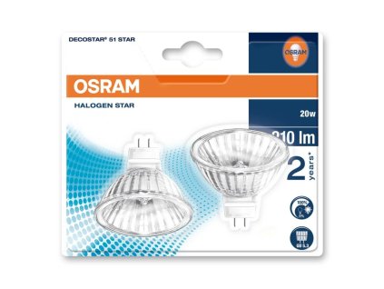 255455 halogenova zarovka osram 44860wfl 12v 20w mr16