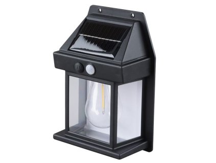 249983 solight led solarni lucerna nastenna tepla bila 12x17cm cerna