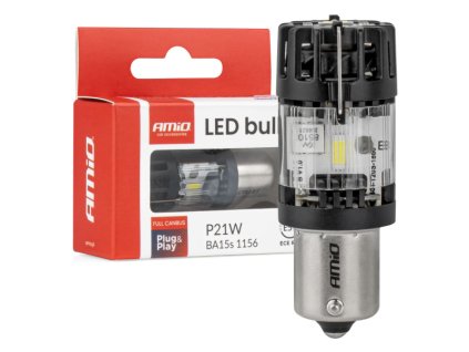 256436 zarovka led 12v 21w ba15s cira full canbus 1ks