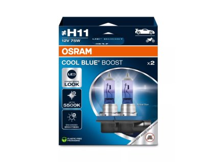 256690 krabicka h11 12v 75w pgj19 2 cool blue boost 2ks