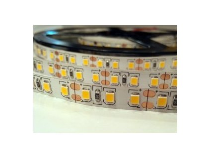 153011 led pasek 12v 20w m 120led teple bila 2835 ip20