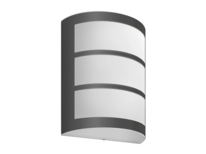 229783 philips svit nasten led python 1x6w 450lm 827 ip44 25y antracit