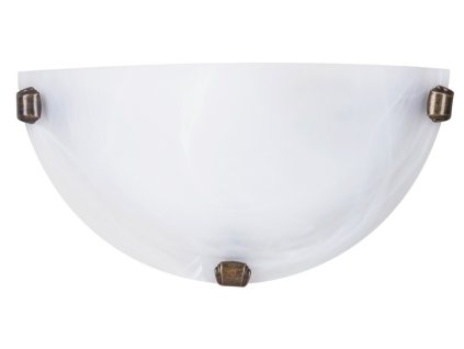 244292 alabastro 3003 nastenne svitidlo 1x60w e27 ip20 bily alabastr