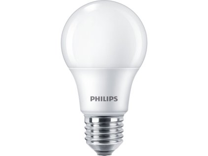 248667 philips led bulb a60 7w 60w e27 4000k 806lm nondim 15y opal