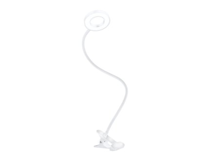 249623 solight led stmivatelna stolni lampicka s klipem bila 300lm nastavitelna teplota svetla u