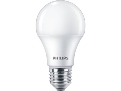 249624 philips led bulb a60 9 5w 75w e27 2700k 1055lm nondim 15y opal