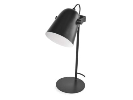 253409 stolni lampa nina na zarovku e27 cerna