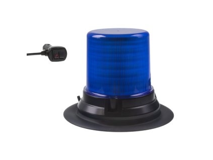 253512 led majak 12 48v 144x1w modry magnet ece r65