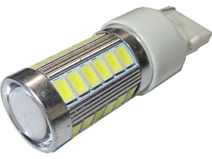 254671 zarovka led t207440 12v bila 33x smd5630