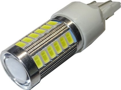 254672 zarovka led t207443 12v bila 33x smd5630