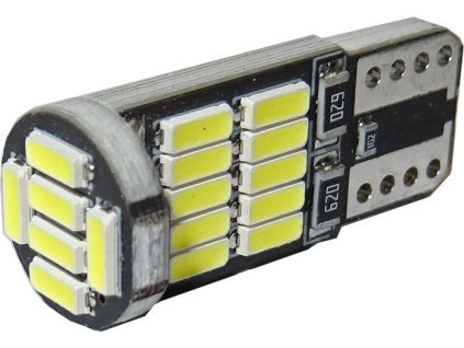 254685 zarovka led t10 12v bila 26x led4014