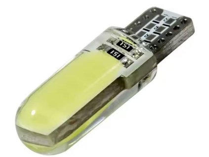 254890 zarovka led t10 12v bila 12xled cob silica