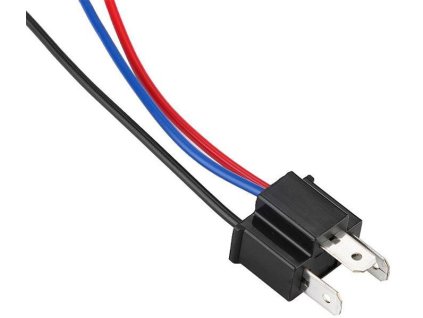 255442 patice h4 s vyvody 15cm plastova male