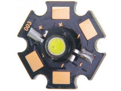 13709 led 3w bila 6500k 180lm 800ma 120