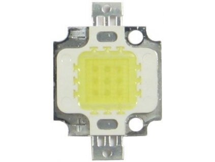 LED 10W Epistar, bílá 6000K, 1000lm/300mA, 120°, 26-28V