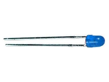 13720 led 3mm modra rozpt 200mcd 30ma 352 6 3 8v 3x4 8m