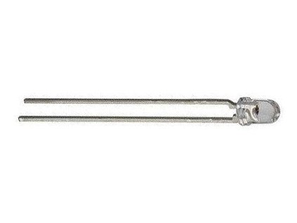 13724 led 3mm cervena cira 200mcd 20ma 30 1 8v