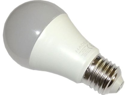 257362 zarovka led e27 a60 hruskova 230v 12w denni bila 4000k