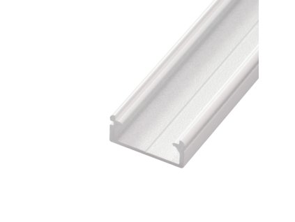 257199 led profil n14w nastenny bily profil bez krytu 1m