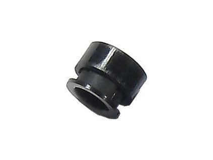 15328 objimka led 5mm 2 dilna cerny plast mosten ld500