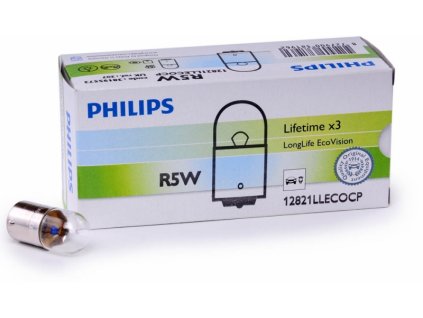 22418 zarovka 12v 5w ba15s longlife ecovision 3x delsi zivotnost