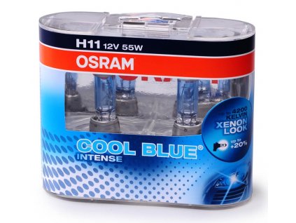 krabička žárovek H11 12V 55W PGJ 19-2 COOL BLUE Intense 2ks