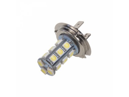 22627 led zarovka 12v s patici h7 18led 3smd