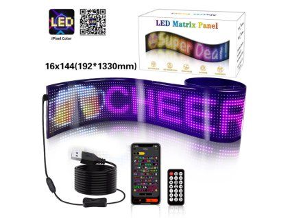 261396 led matrix panel devil eyes 19 2 x 133cm
