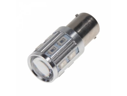 23355 led zarovka ba15s oranzova 12smd samsung plus 3w osram 10 30v