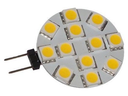 Žárovka LED G4 12xSMD5050 bílá, 12V/2W