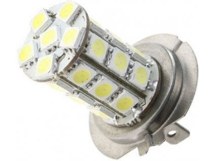 Žárovka LED H7 12V/5W, bílá, 27xSMD5050