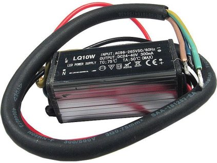 24183 zdroj led driver 10w 20 40v 280ma pro led 10w ip65 napajeni 230v
