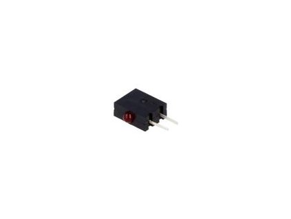129805 led vodorovna zakrytovany cervena 1 8mm poc diod 1 20ma 40