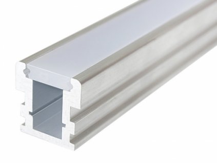 25311 profil pro moduly led matna zapustene l 2m hlinik