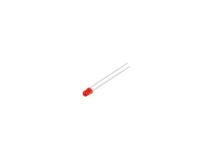 5088 led 3mm bipolarni cervena 24mcd 60 celo vypoukle