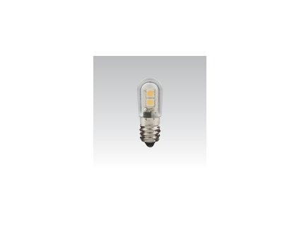 LED žárovka T18 24V 0.5W E14 BÍLÁ