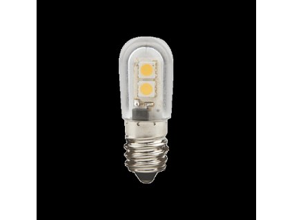 LED žárovka T18 24V 0.5W E14 ŽLUTÁ