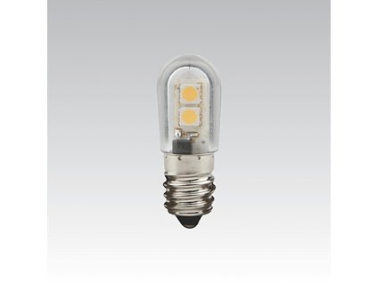 LED žárovka T18 240V 0.8W E14 ŽLUTÁ